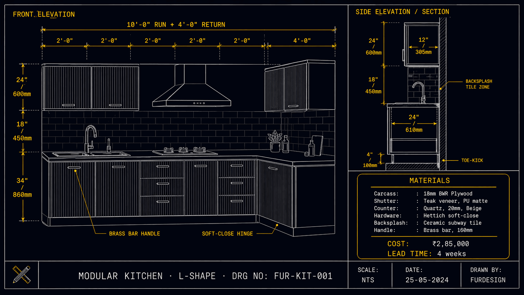 Kitchen Manufacturing