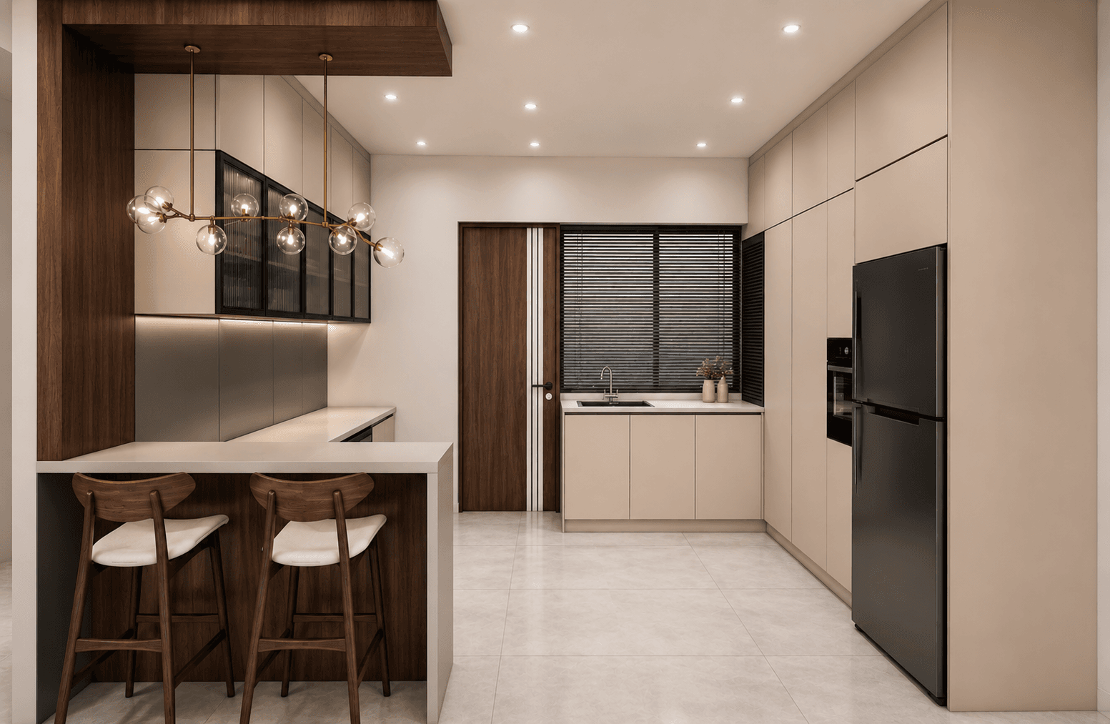 Ankit & Meera Shah — Modular Kitchen
