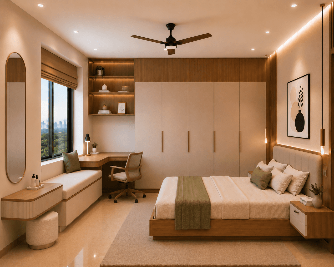 Playful kids' room